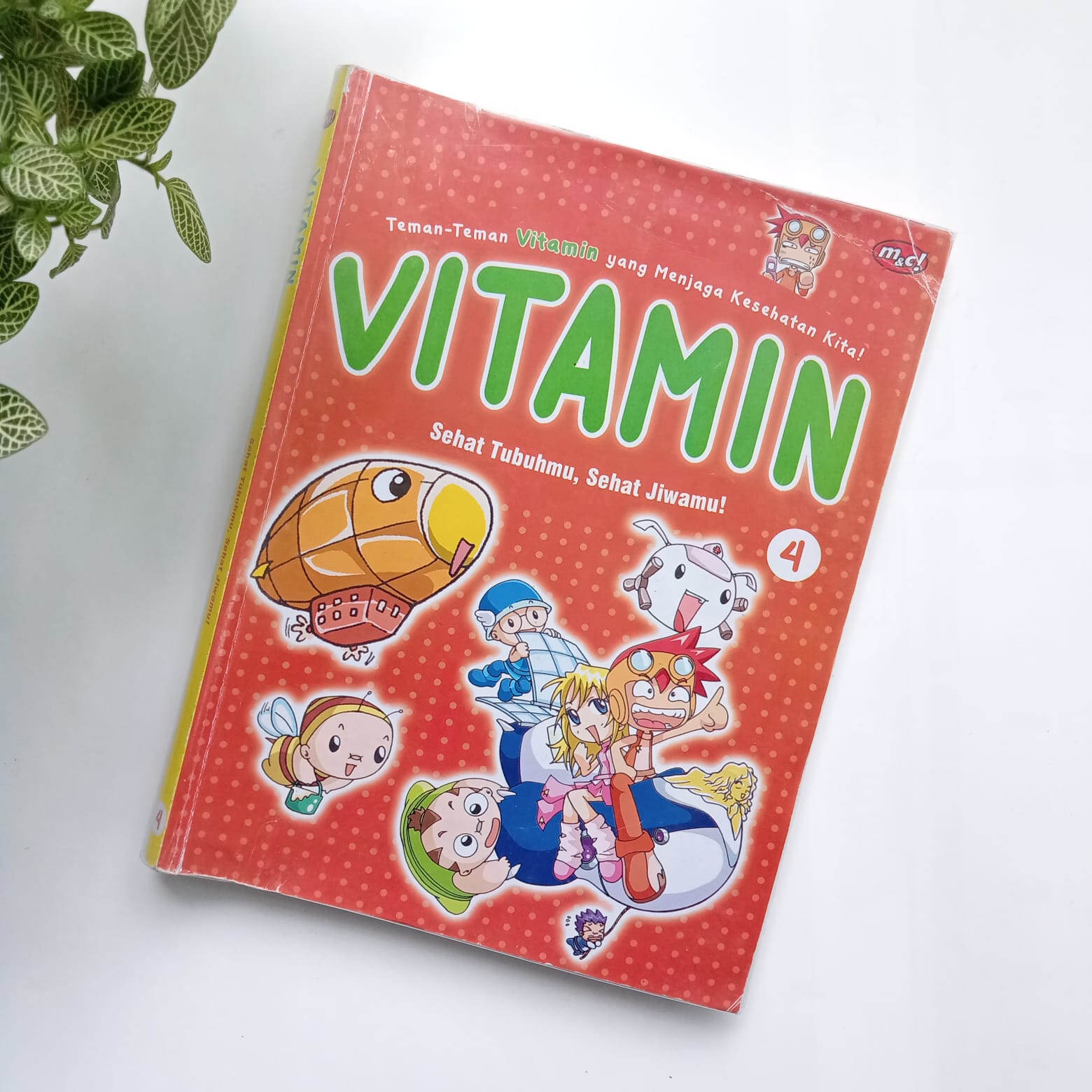 Sampul buku VITAMIN V.4: SEHAT TUBUHMU,SEHAT JIWAMU!