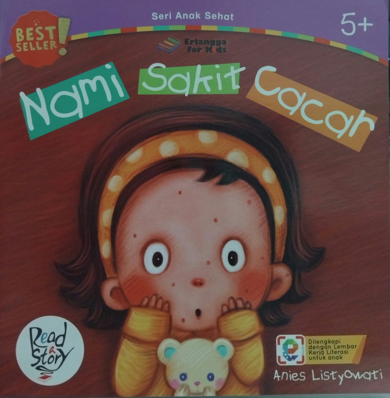 Sampul buku Seri Anak Sehat : NAMI SAKIT CACAR
