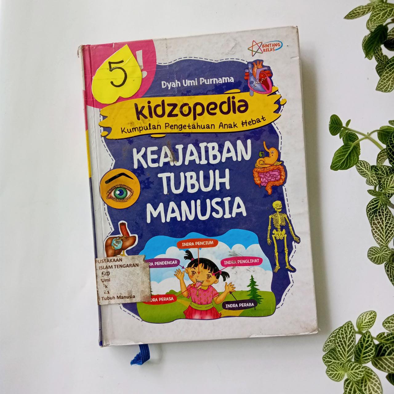Sampul buku KIDZOPEDIA : KEAJAIBAN TUBUH MANUSIA ( 5 )