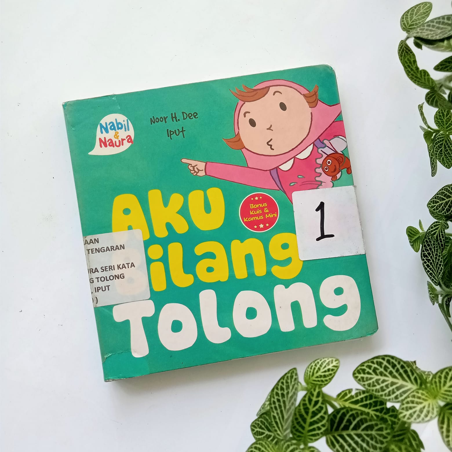 Sampul buku NABIL & NAURA : AKU BILANG TOLONG  01