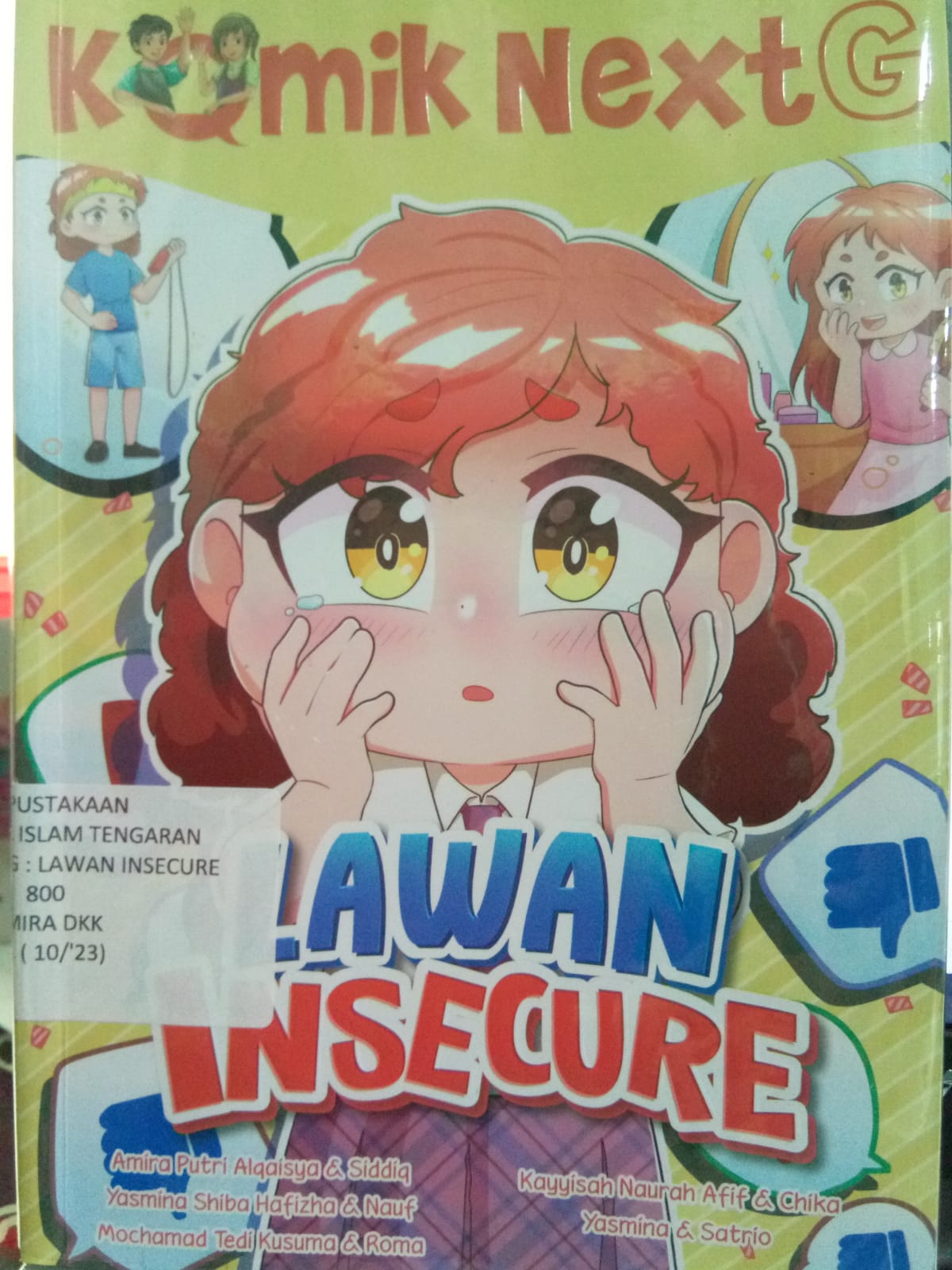 Sampul buku KOMIK NEXT G : LAWAN INSECURE