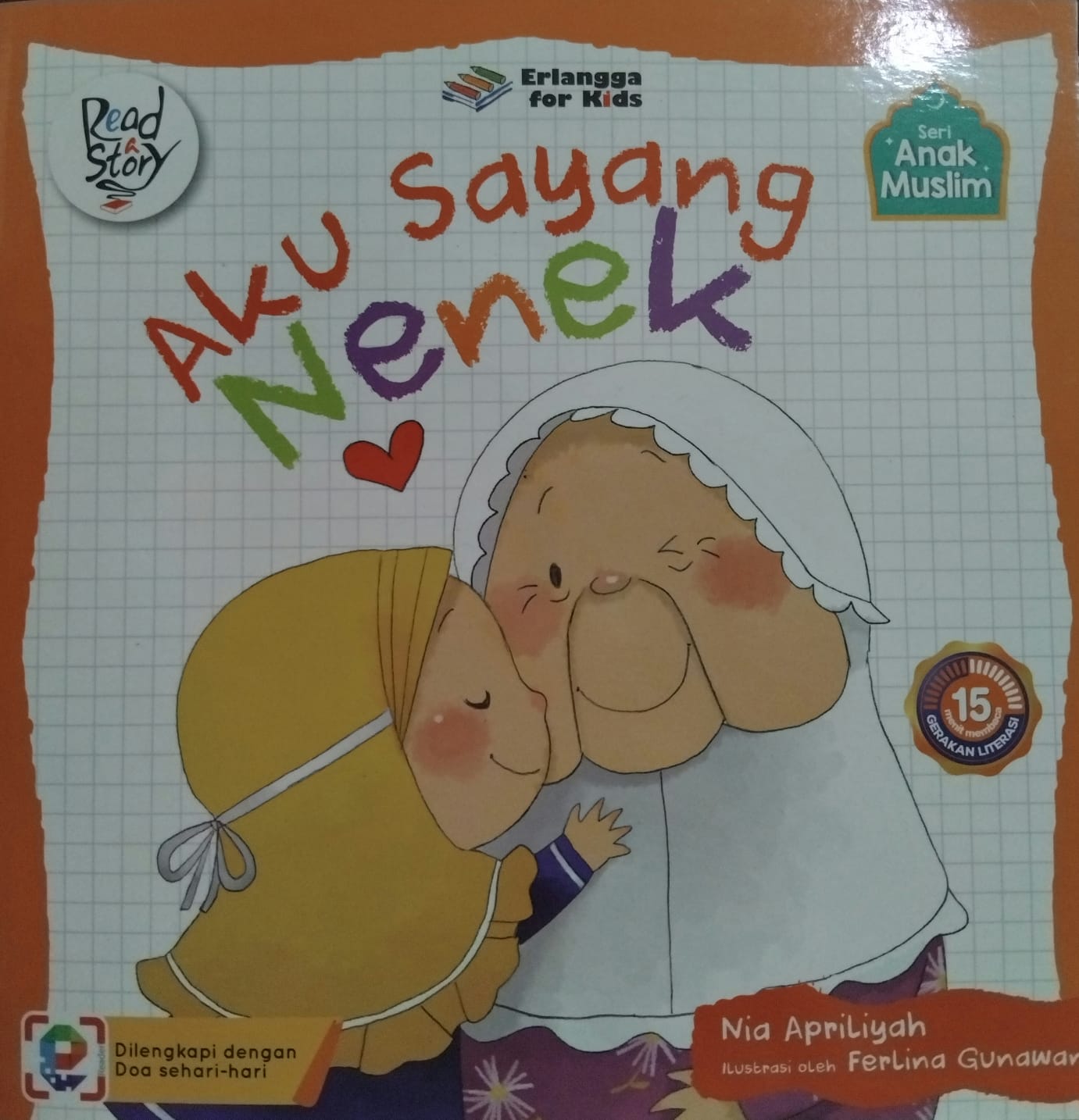 Sampul buku Seri Anak Muslim : AKU SAYANG NENEK