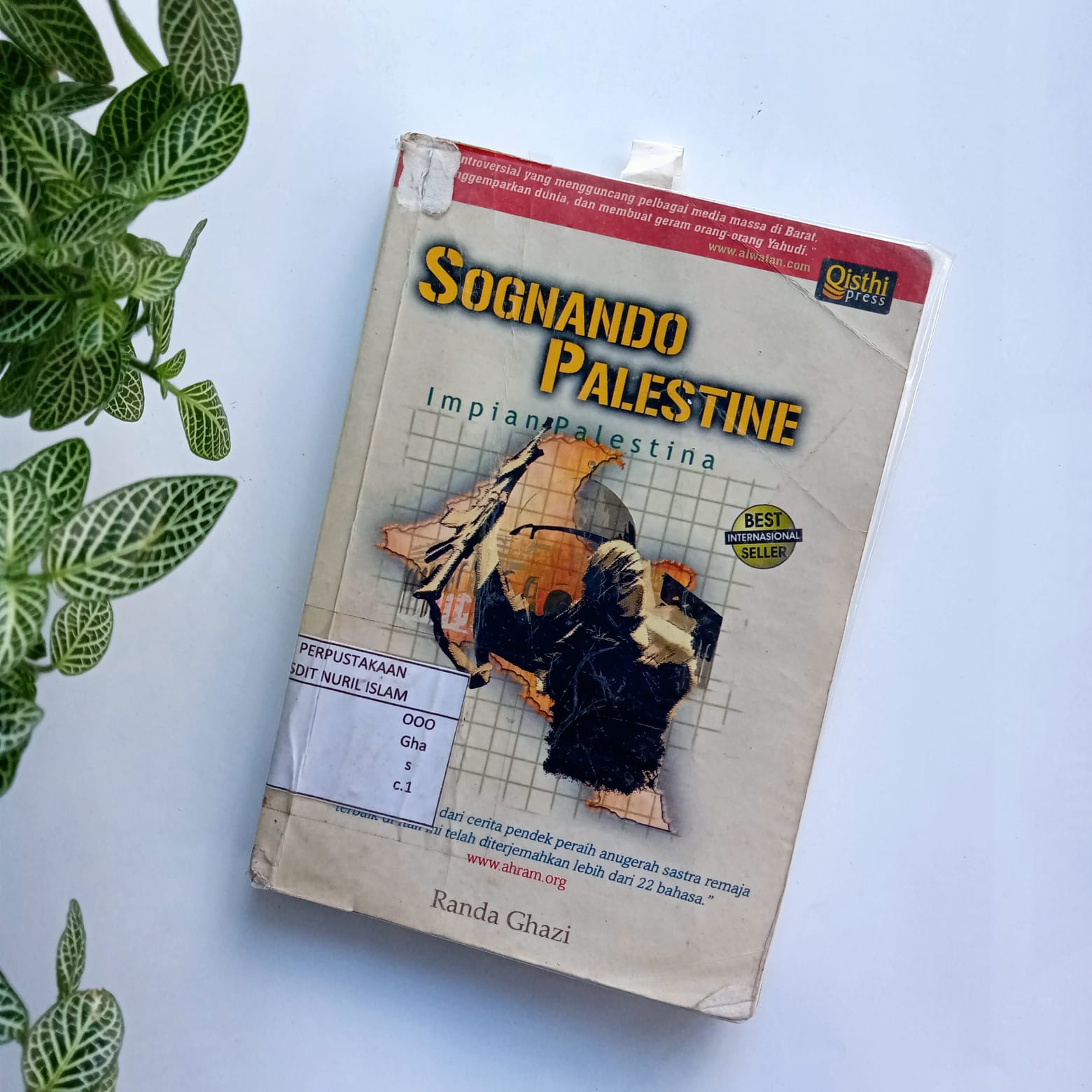Sampul buku SOGNANDO PALESTINA