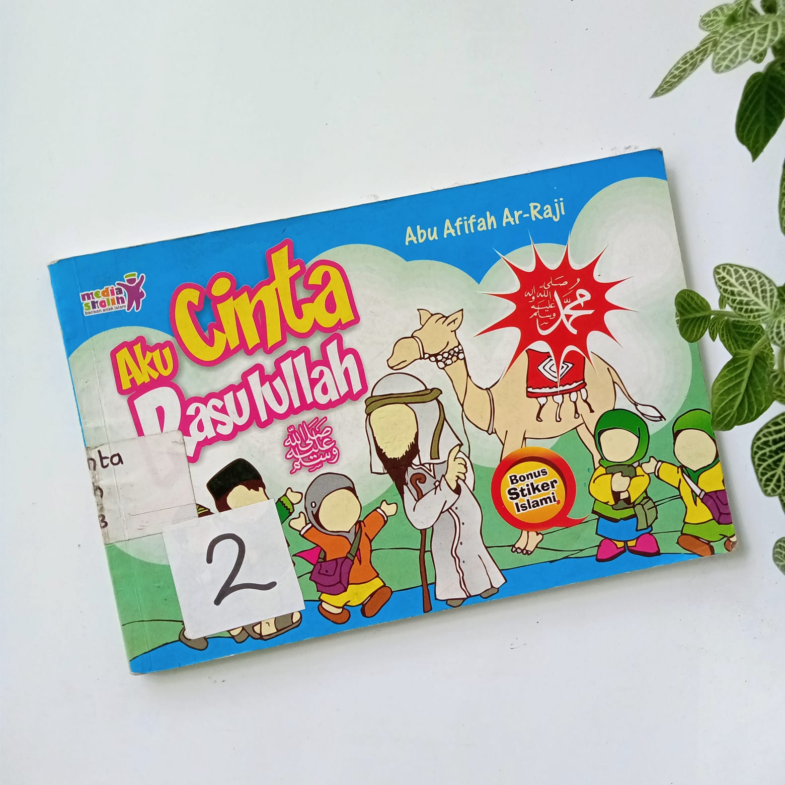 Sampul buku AKU CINTA RASULULLAH SAW ( 2 )
