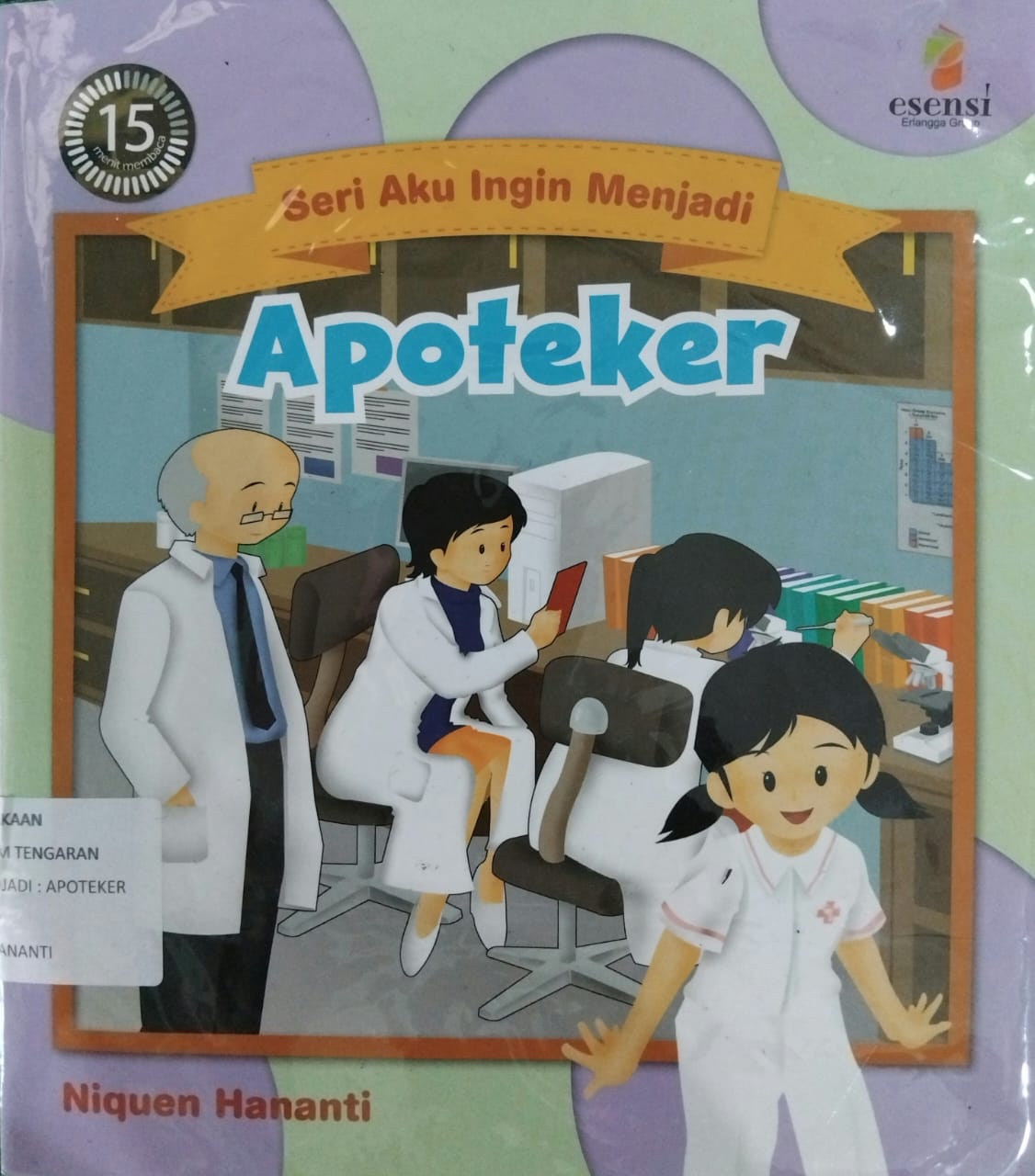 Sampul buku SERI AKU INGIN MENJADI : APOTEKER