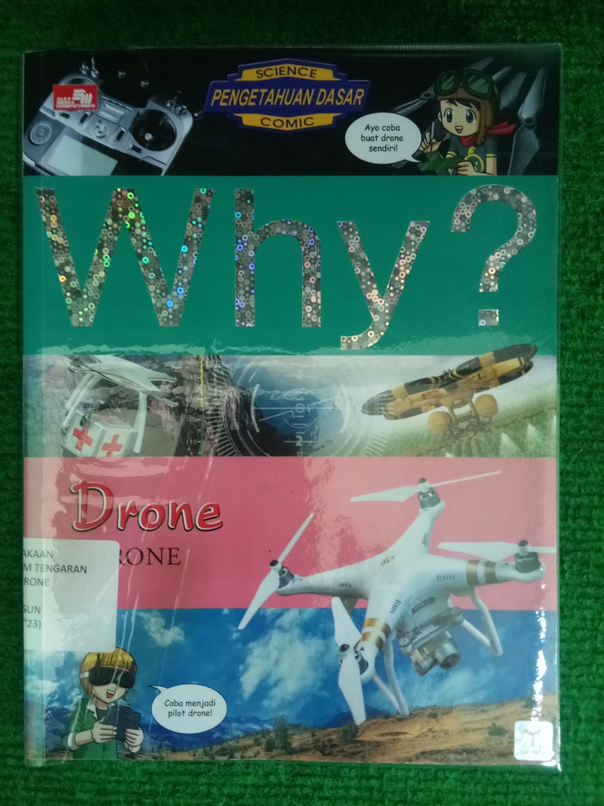 Sampul buku WHY? : DRONE