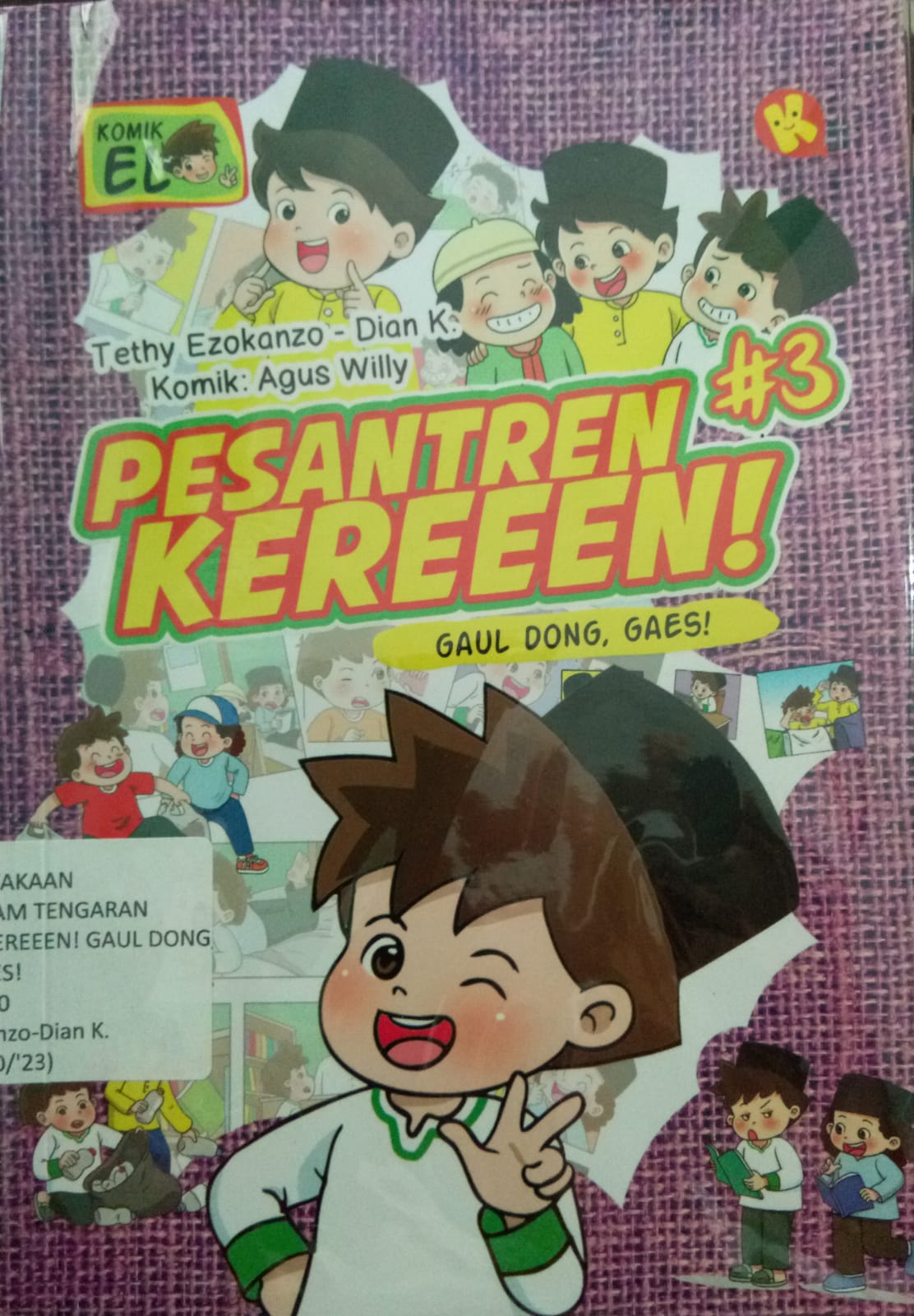 Sampul buku KOMIK : PESANTREN KEREEEN! GAUL DONG, GAES! C.2
