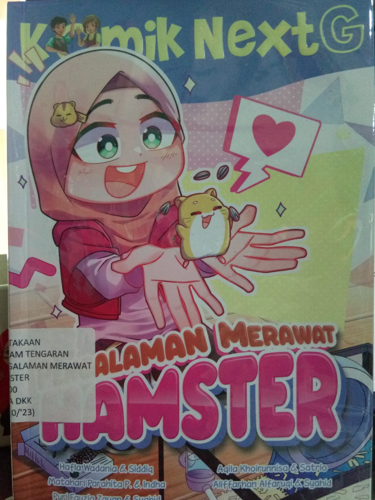 Sampul buku KOMIK NEXT G : PENGALAMAN MERAWAT HAMSTER (12) 10/'23