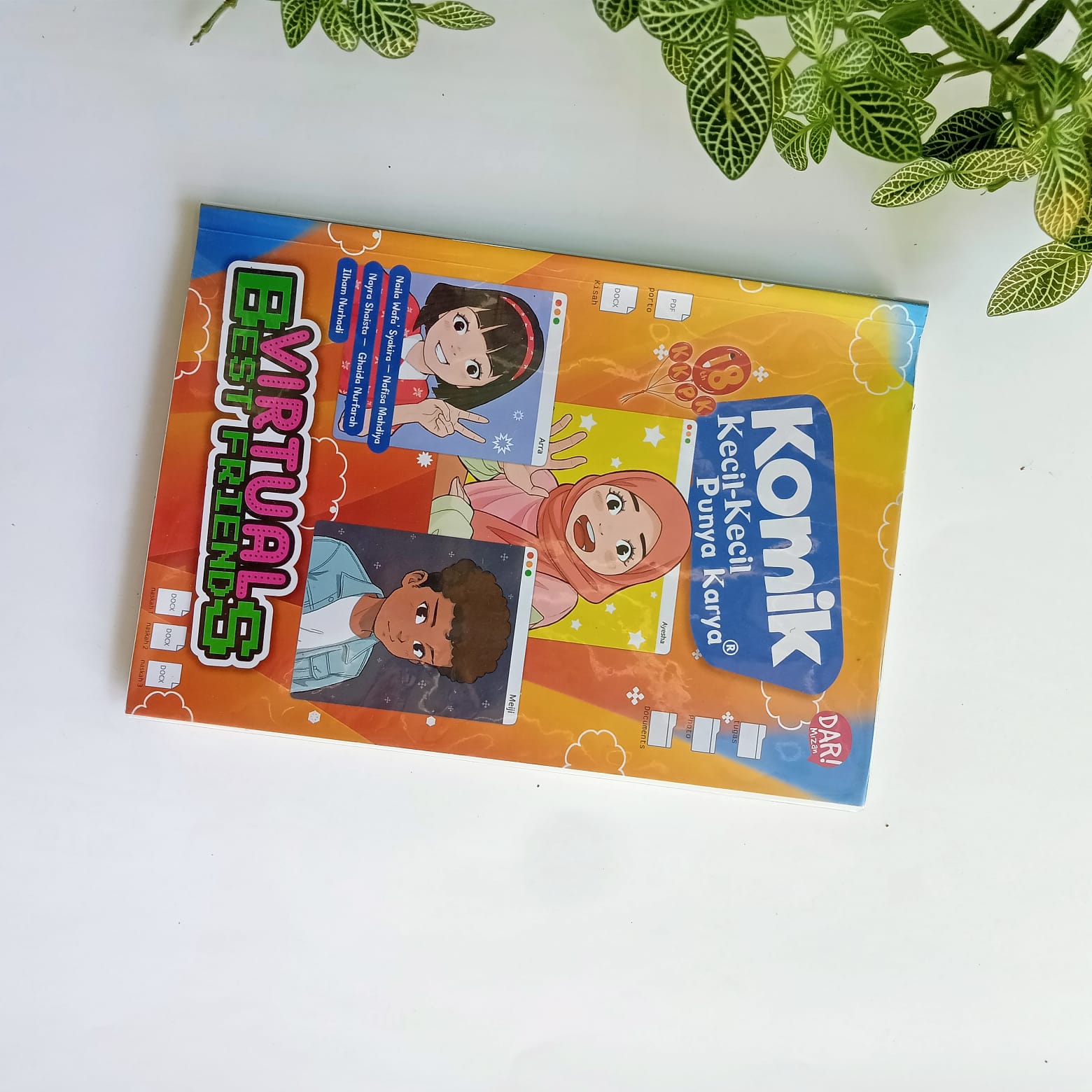 Sampul buku KOMIK KKPK : VIRTUAL BEST FRIEND