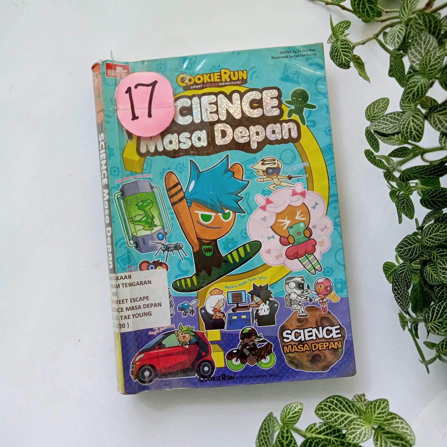 Sampul buku KOMIK COOKIE RUN : SCIENCE MASA DEPAN ( 17 )