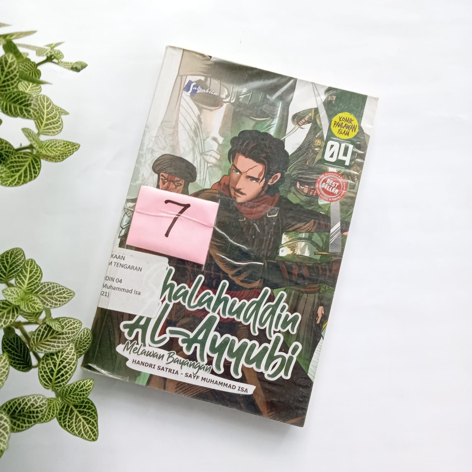 Sampul buku KOMIK SHALAHUDDIN AL AYUBI JILID 4 ( 7 )