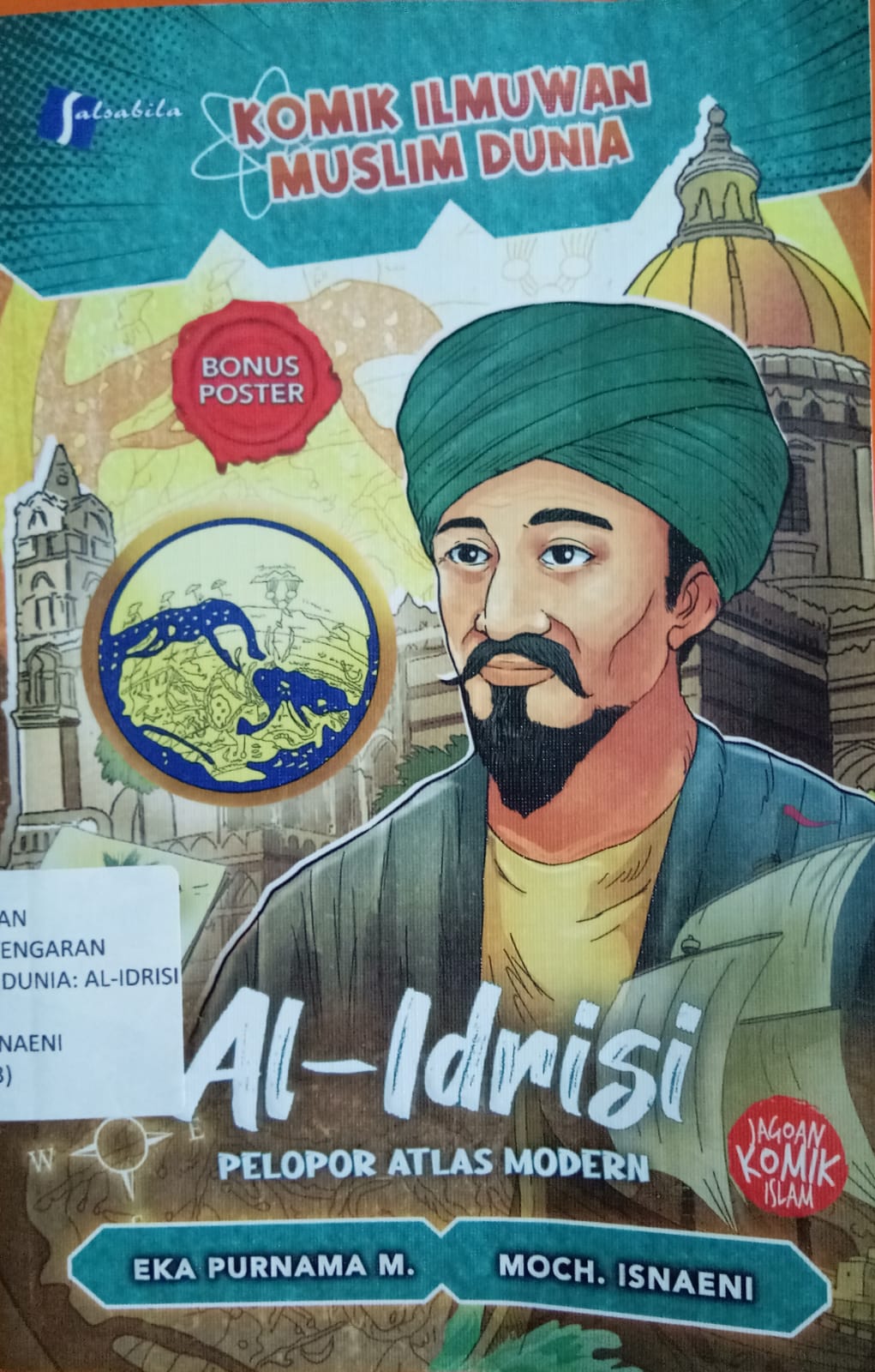 Sampul buku KOMIK ILMUWAN MUSLIM DUNIA: AL-IDRISI