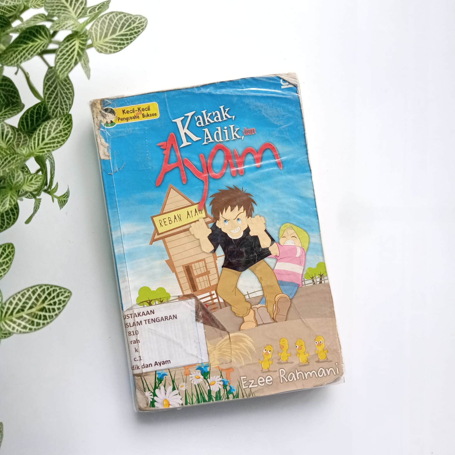 Sampul buku KAKAK DAN ADEK DAN AYAM
