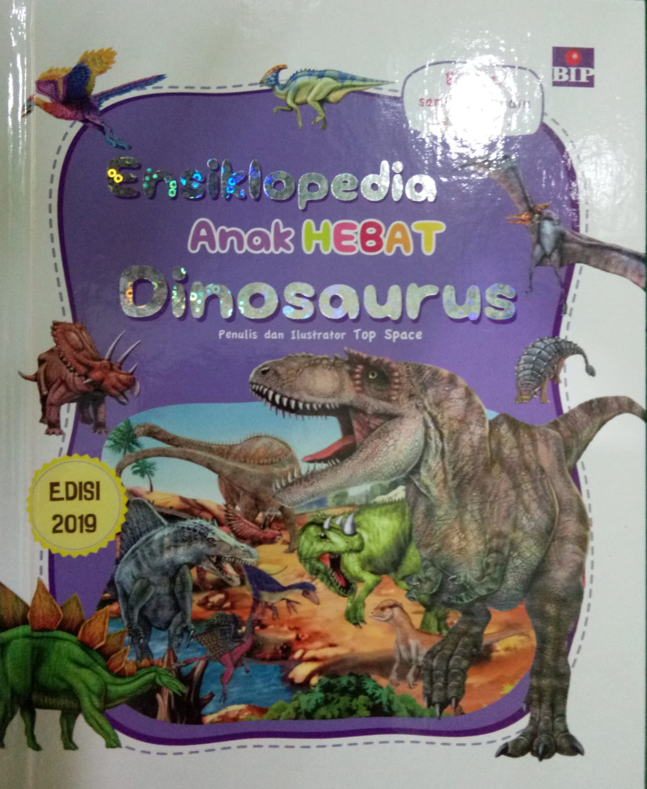 Sampul buku ENSIKLOPEDIA ANAK HEBAT : DINOSAURUS
