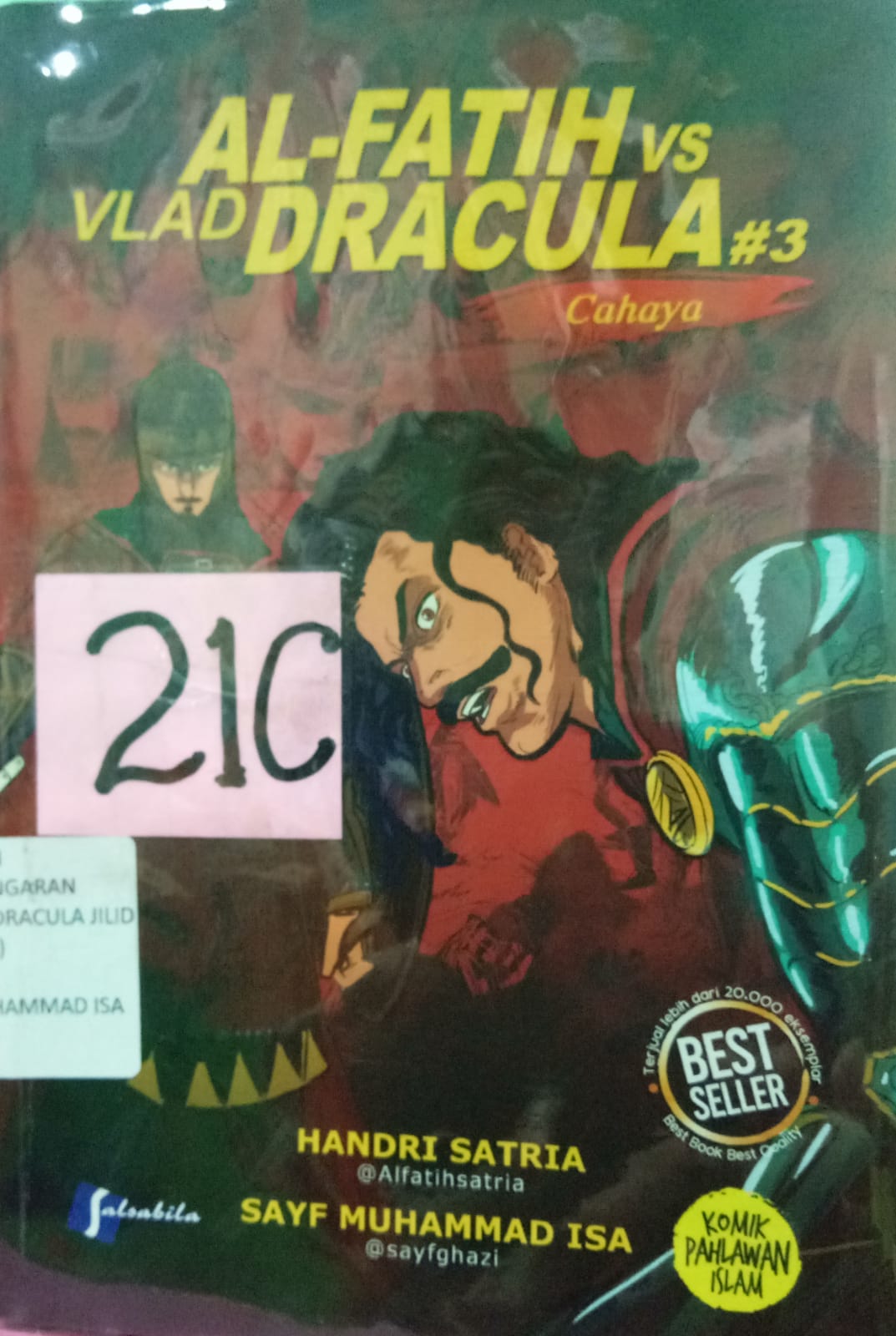 Sampul buku KOMIK : AL -FATIH VS VLAD DRACULA JILID 3,CAHAYA (21C)