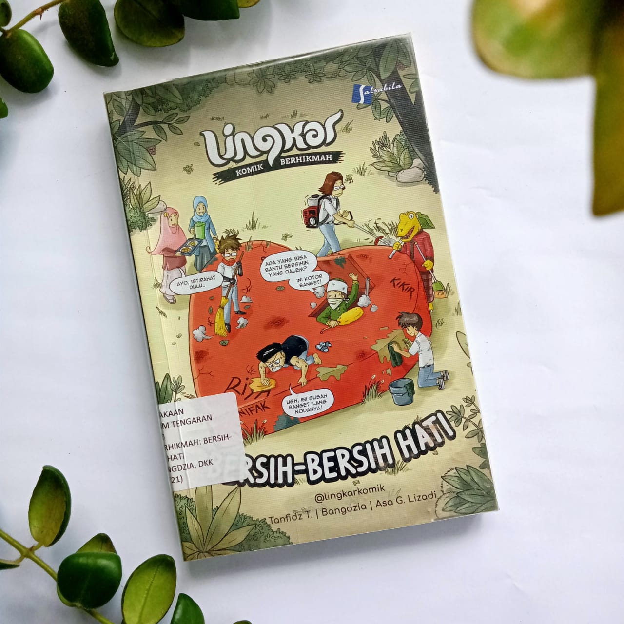 Sampul buku LINGKAR - KOMIK BERHIKMAH: BERSIH-BERSIH HATI C.2