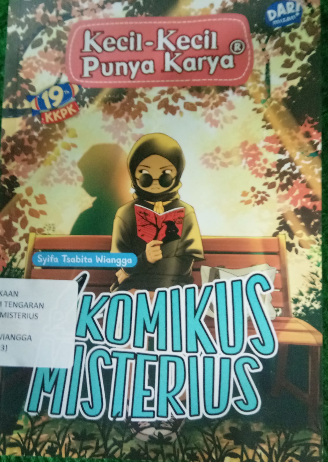 Sampul buku KKPK : KOMIKUS MISTERIUS
