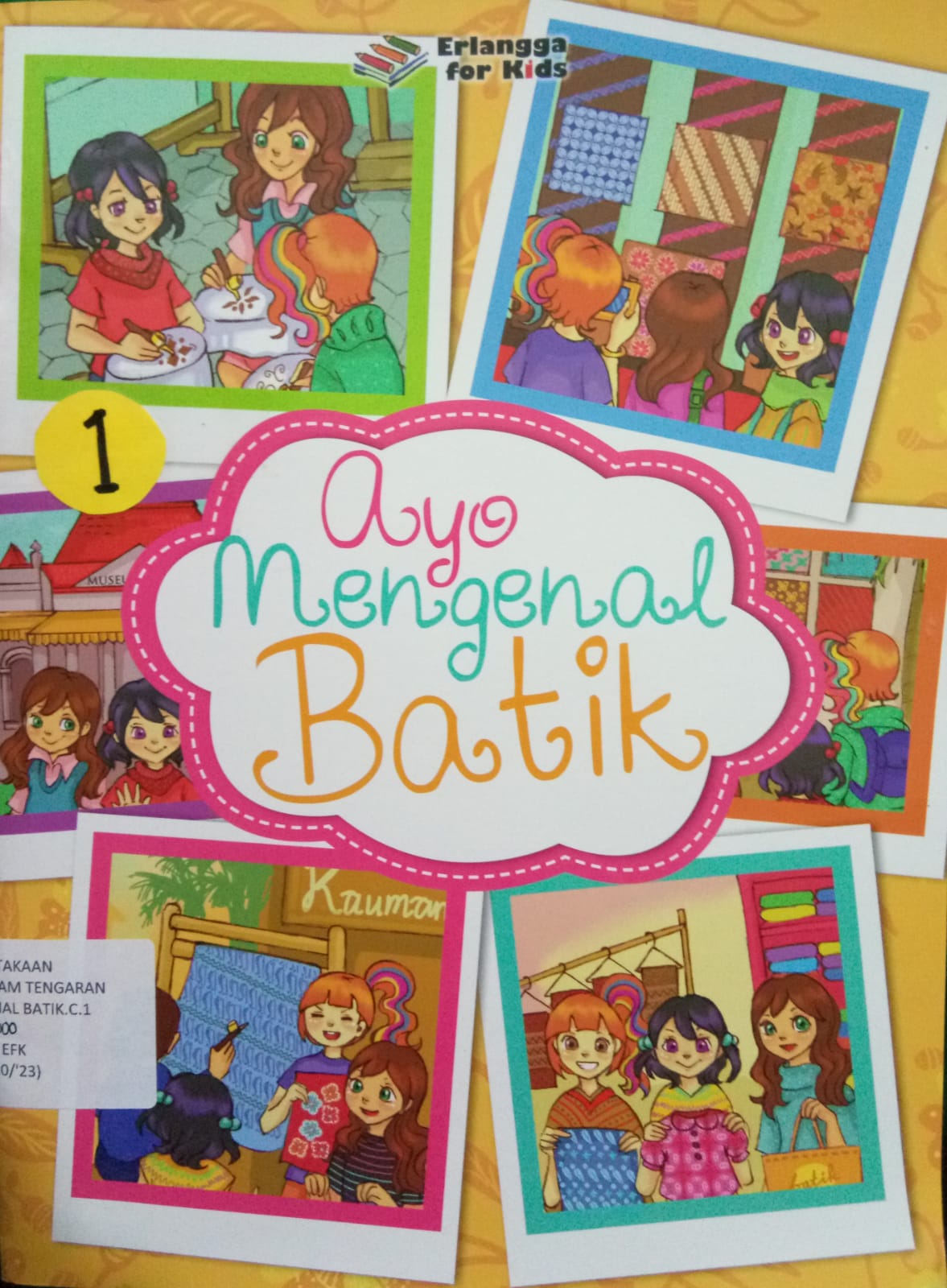 Sampul buku AYO MENGENAL BATIK.C.1
