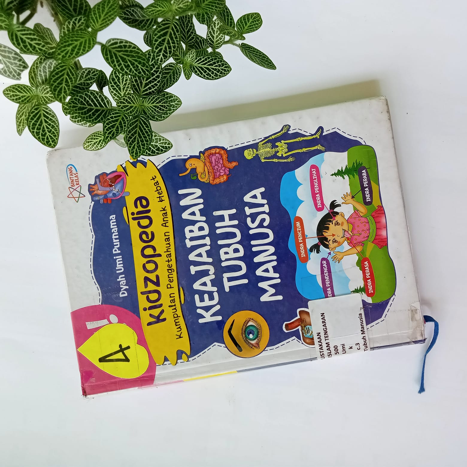 Sampul buku KIDZOPEDIA : KEAJAIBAN TUBUH MANUSIA ( 4 )