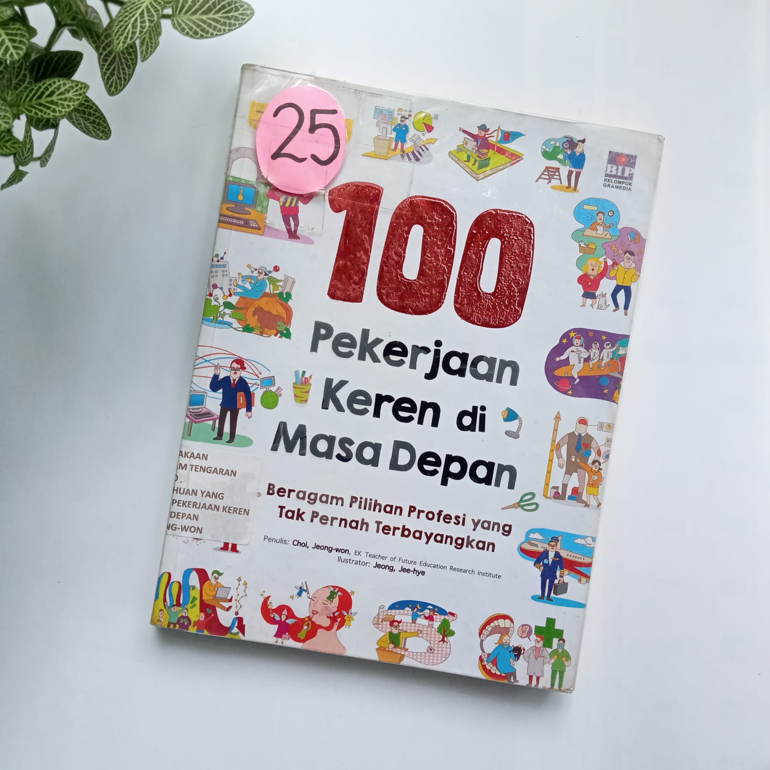 Sampul buku 100 PEKERJAAN KEREN DI MASA DEPAN