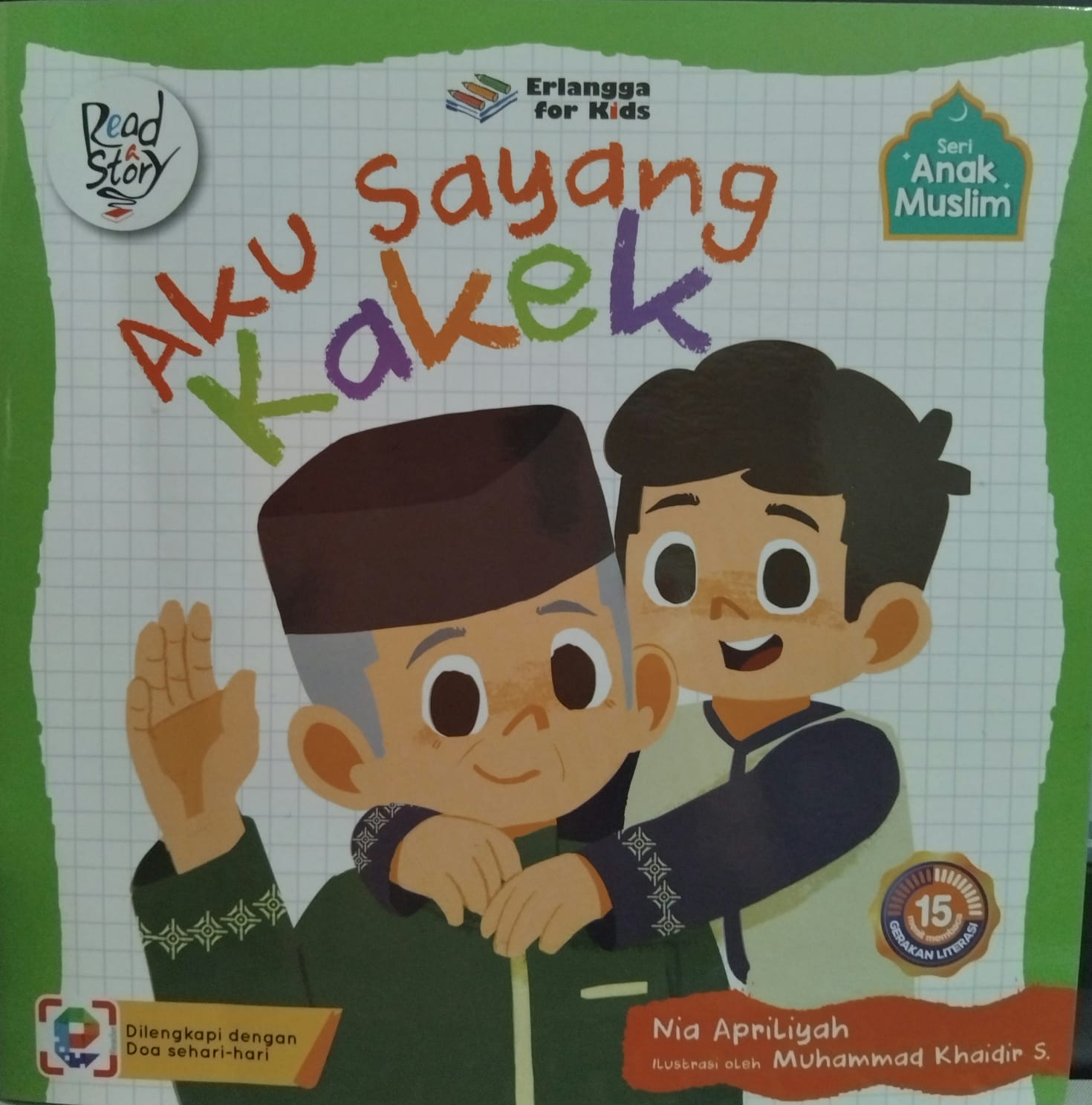 Sampul buku Seri Anak Muslim : AKU SAYANG KAKEK