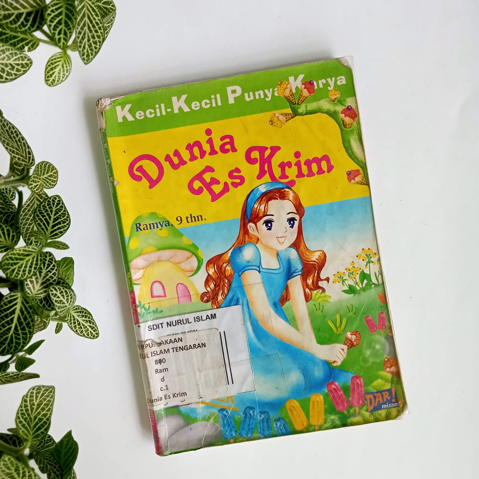 Sampul buku KKPK : DUNIA ES KRIM