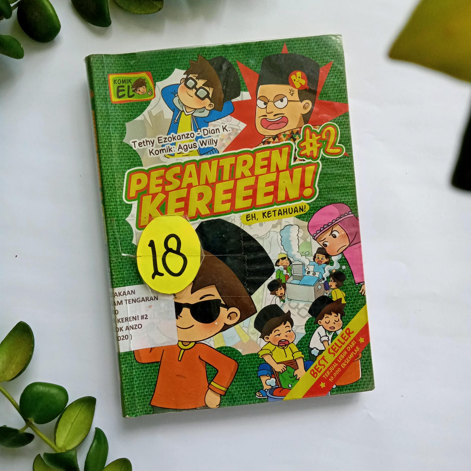 Sampul buku PESANTREN KEREEEN! #2 EH, KETAHUAN! (18)