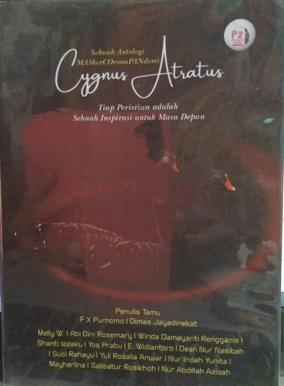 Sampul buku CYGNUS ATRATUS ( ANTOLOGI MASKER KORONA PENDEMI )