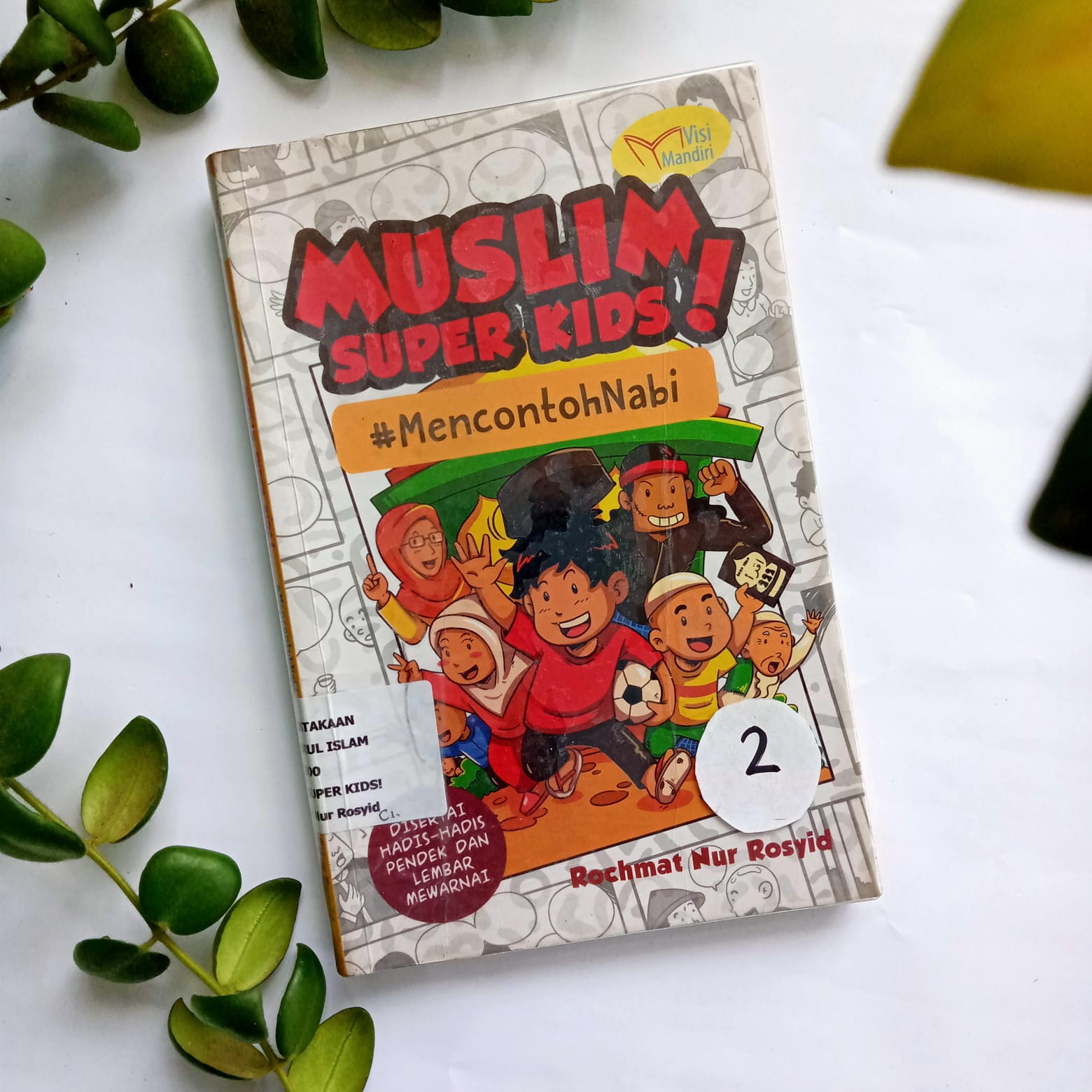 Sampul buku MUSLIM SUPER KIDS! #MENCONTOH NABI (2)