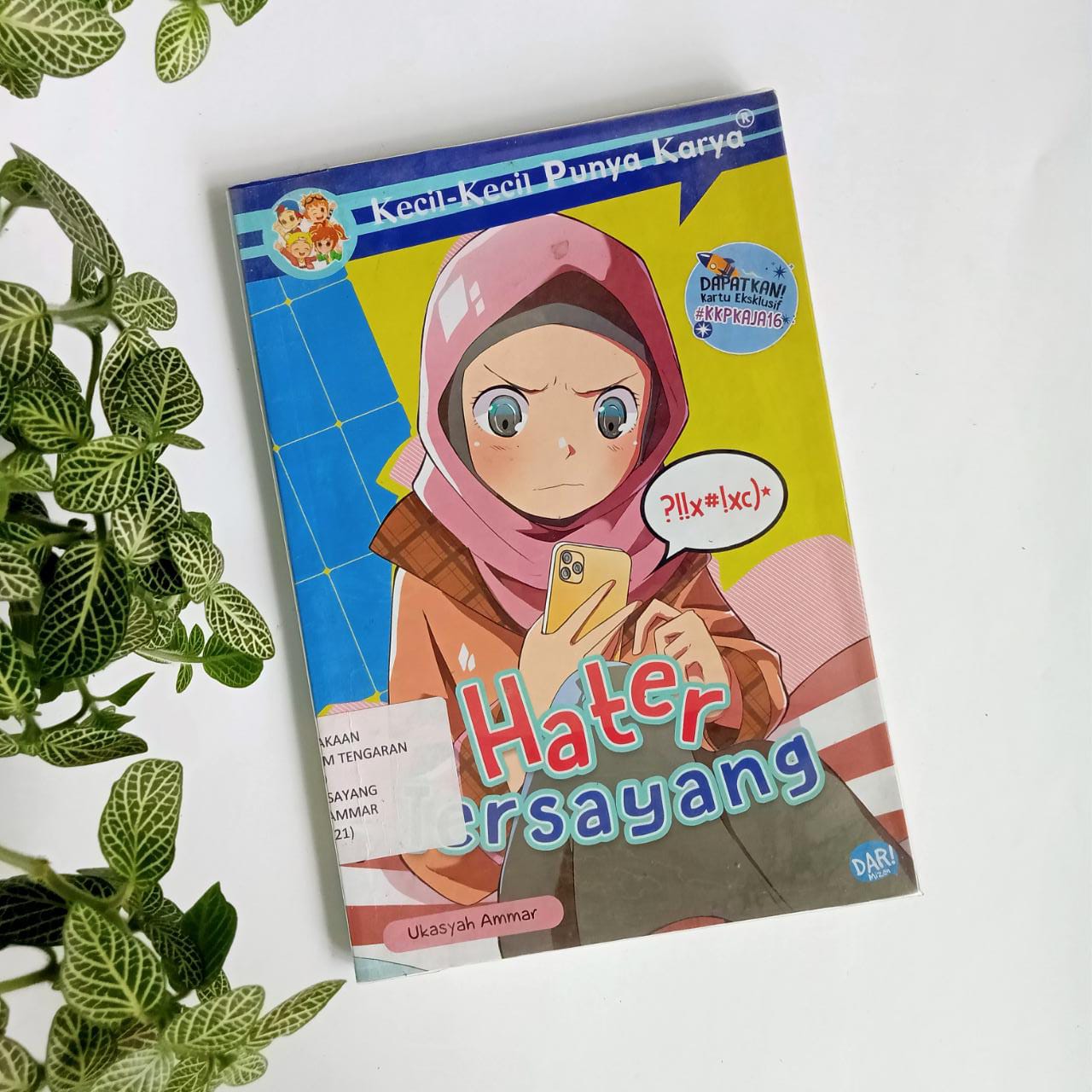 Sampul buku KKPK : HATER TERSAYANG