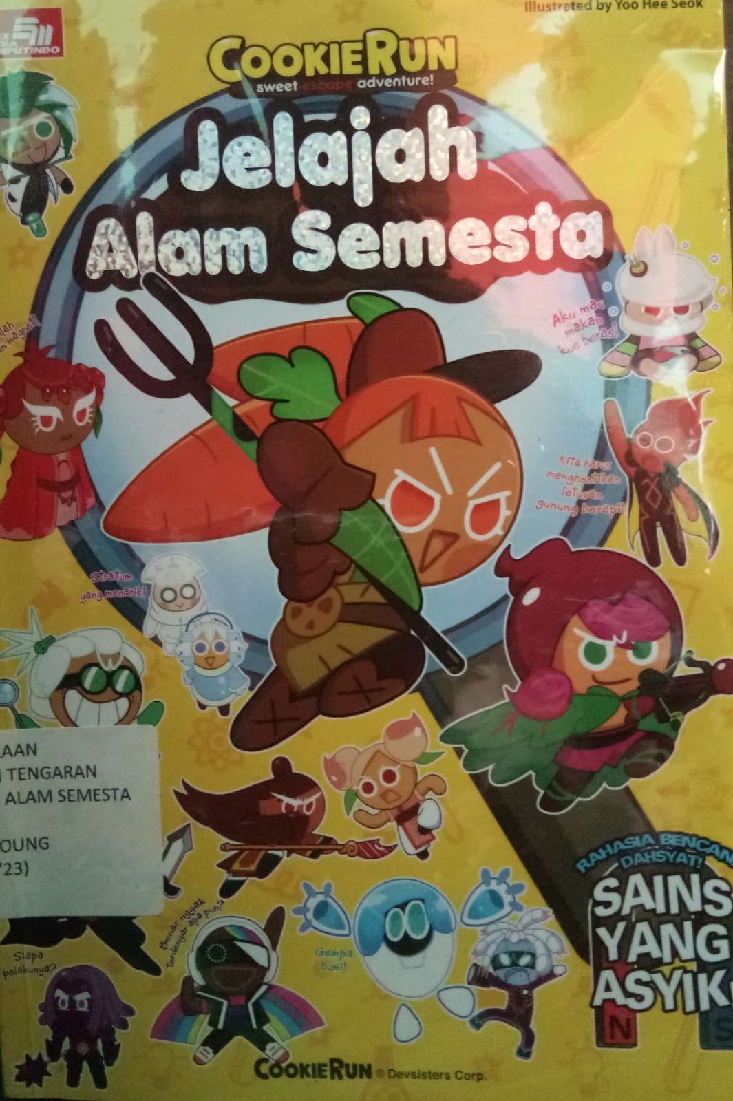 Sampul buku COOKIE RUN : JELAJAH ALAM SEMESTA