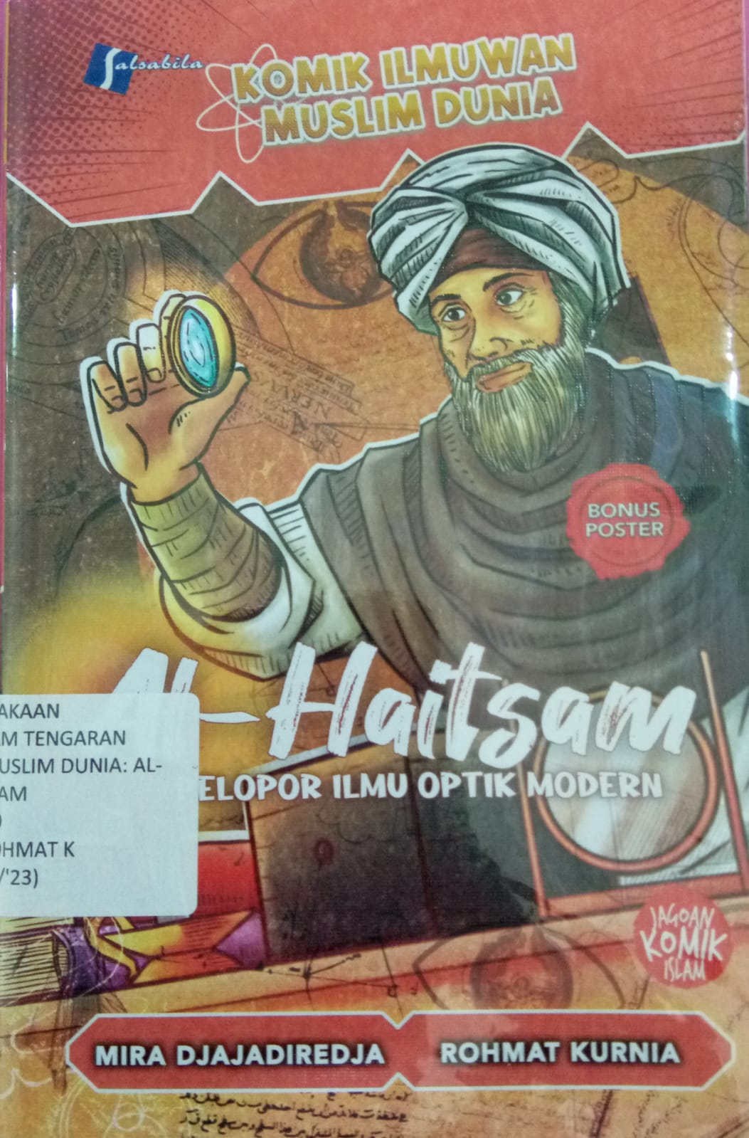 Sampul buku KOMIK ILMUWAN MUSLIM DUNIA: AL-HAITSAM