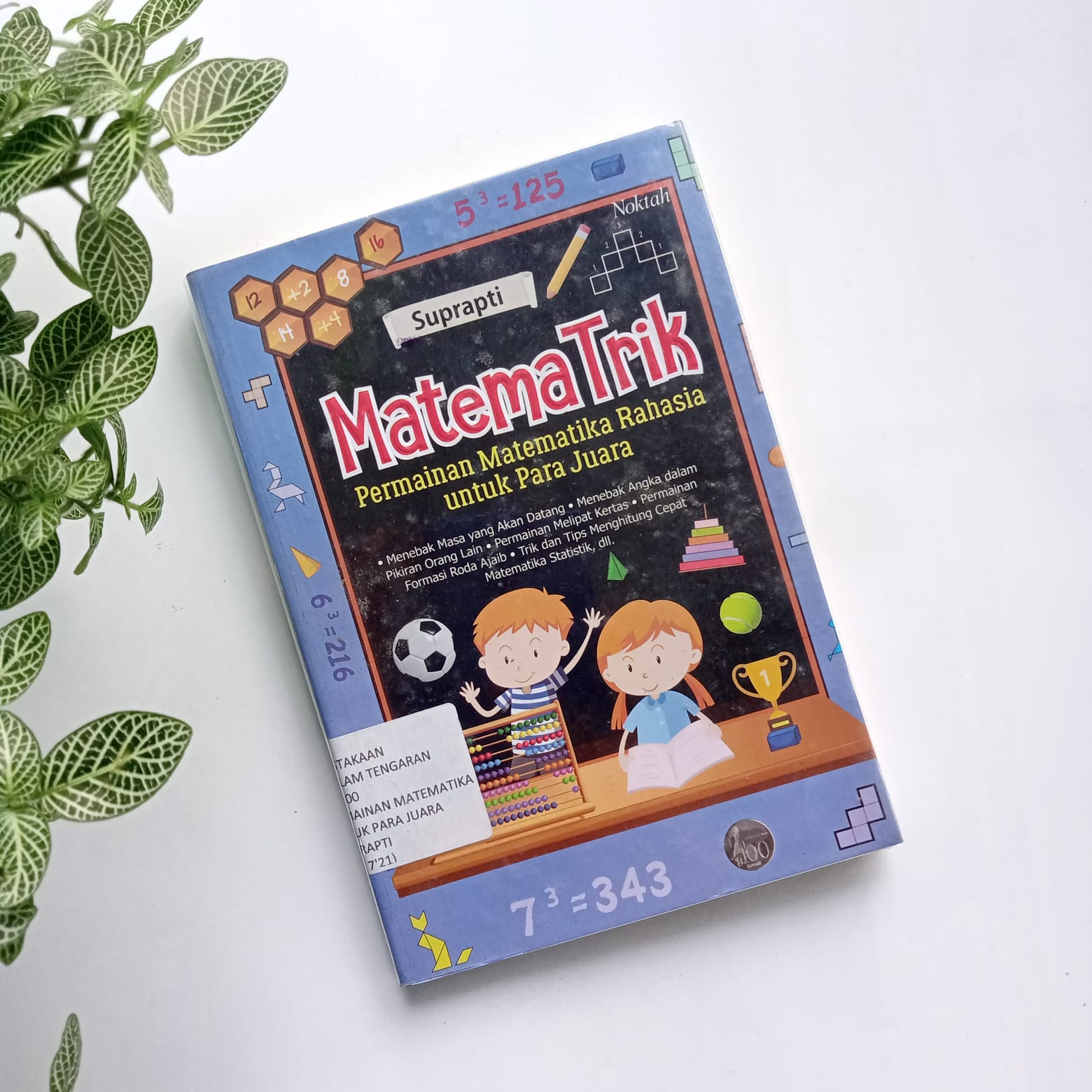 Sampul buku MATEMATRIK