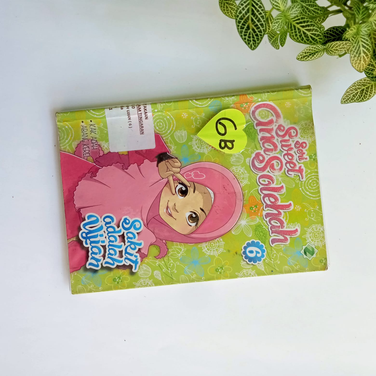 Sampul buku SERI SWEET ANA SALEHAH JILID 6 (6A) : SAKIT ADALAH UJIAN