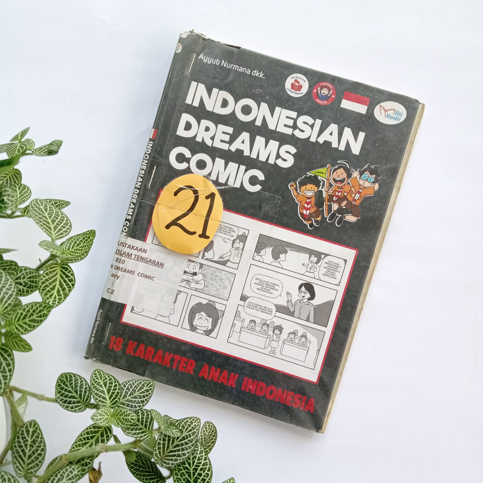 Sampul buku INDONESIAN DREAMS COMIC (21)