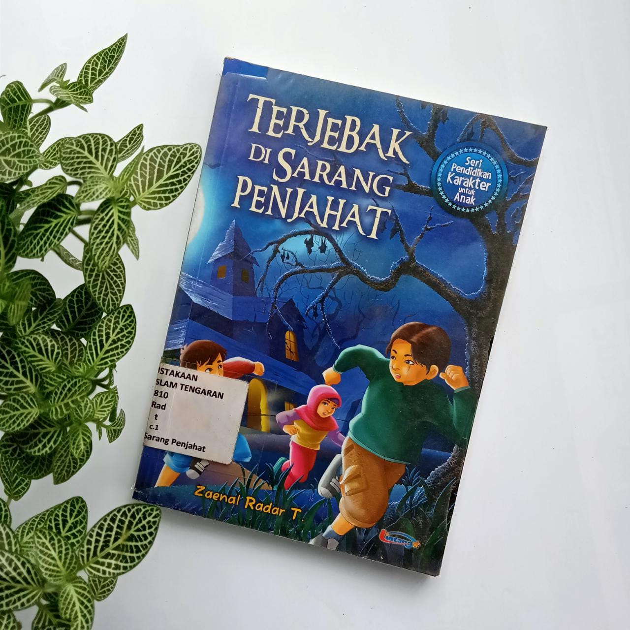 Sampul buku TERJEBAK DI SARANG PENJAHAT
