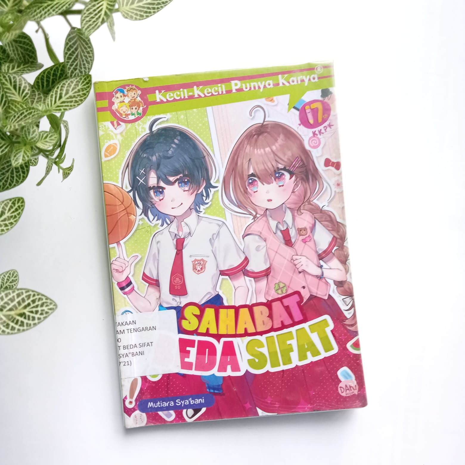 Sampul buku KKPK : SAHABAT BEDA SIFAT