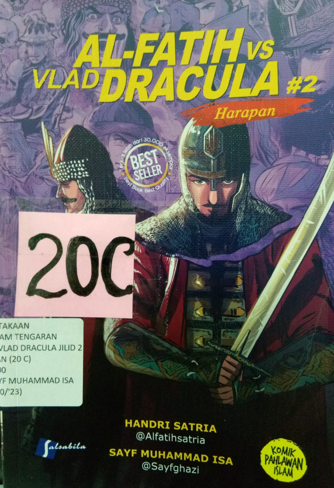 Sampul buku KOMIK AL-FATIH VS VLAD DRACULA VOL 2  : HARAPAN ( 20 C)