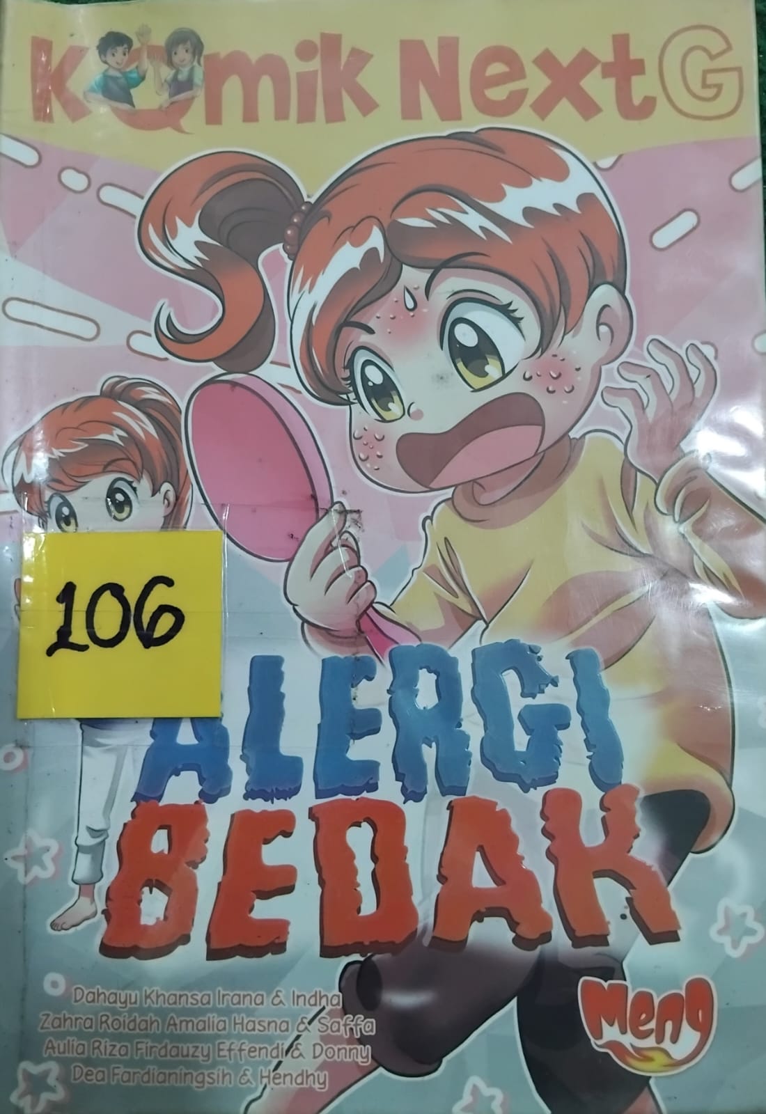 Sampul buku KOMIK NEXT G: ALERGI BEDAK