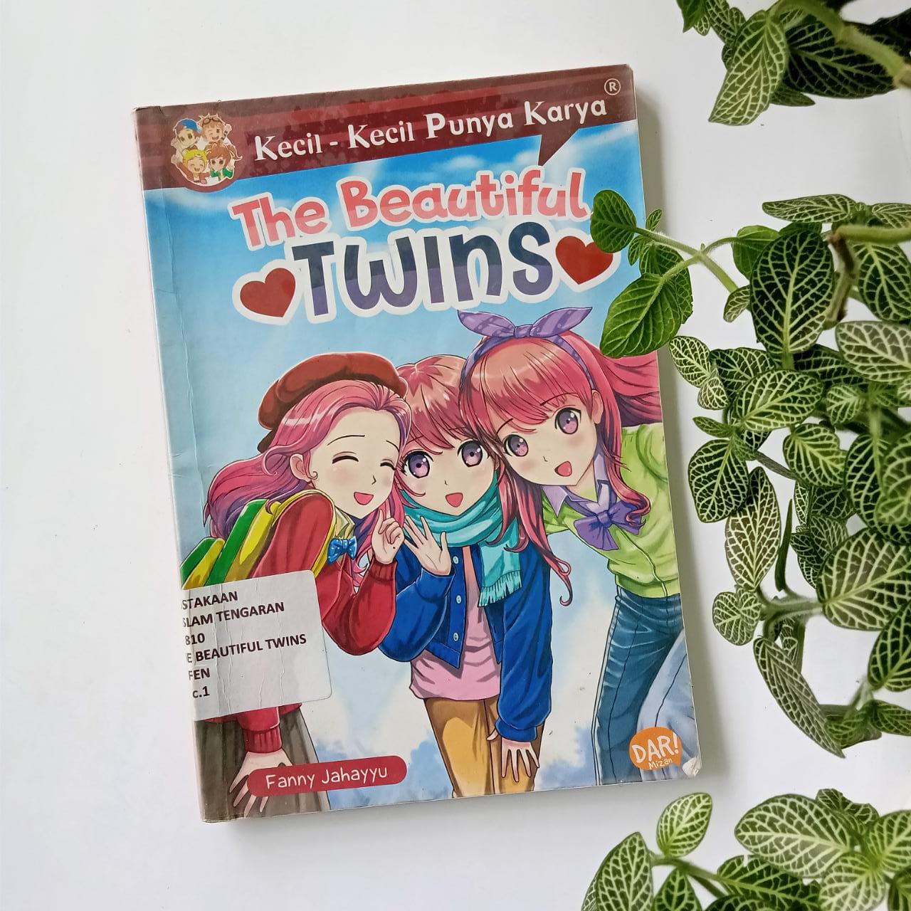 Sampul buku KKPK : THE BEAUTIFUL TWINS