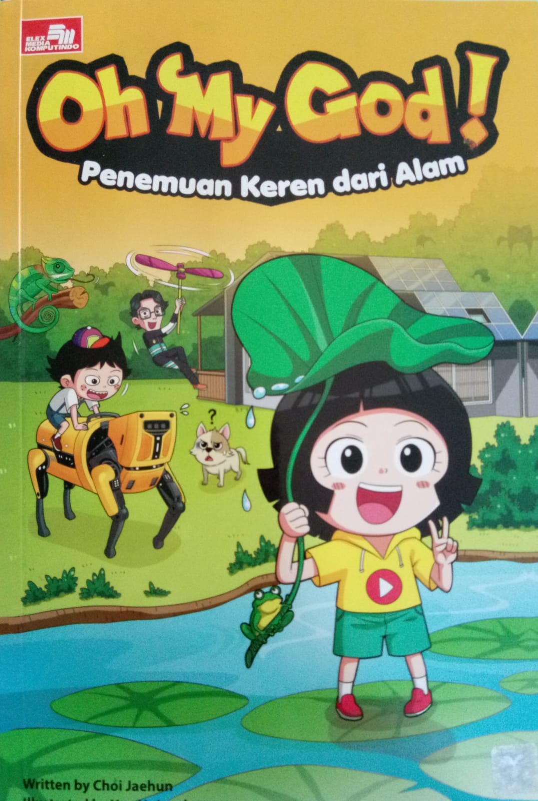 Sampul buku KOMIK SAIN OH MY GOD! : Penemuan Keren dari Alam