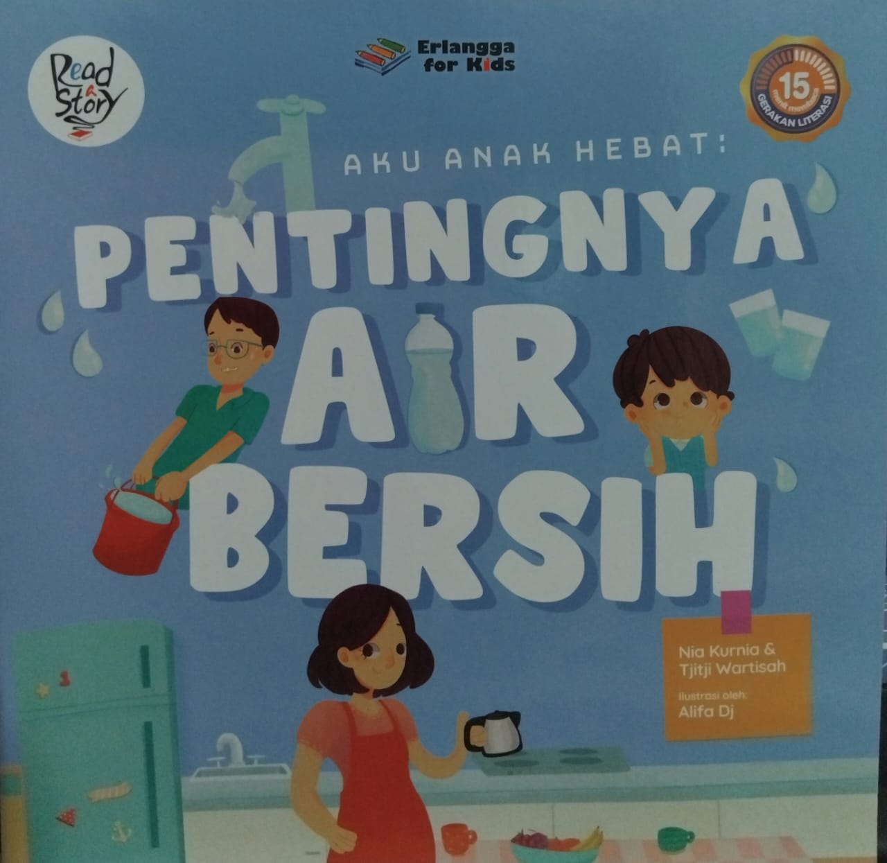 Sampul buku Aku Anak Hebat : PENTINGNYA AIR BERSIH