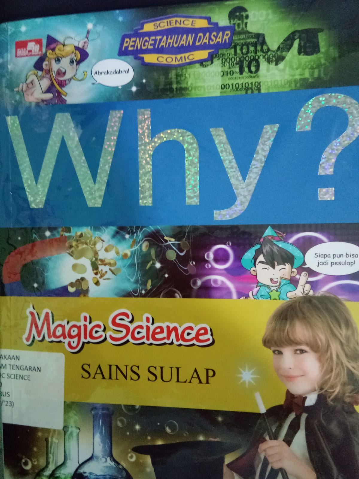 Sampul buku WHY? : MAGIC SCIENCE