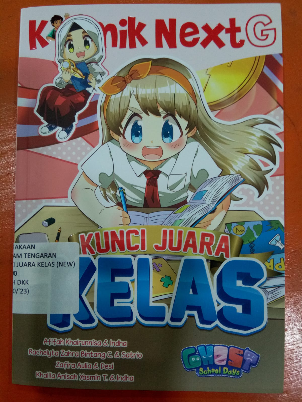 Sampul buku KOMIK NEXT G : KUNCI JUARA KELAS (NEW) (22) 10/'23