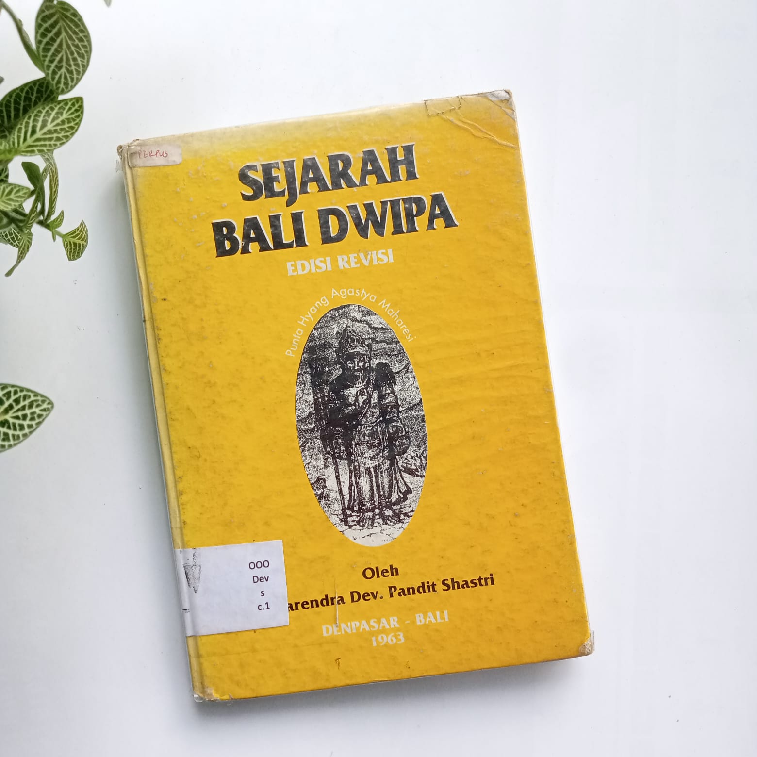 Sampul buku SEJARAH BALI DWIPA,EDISI REVISI