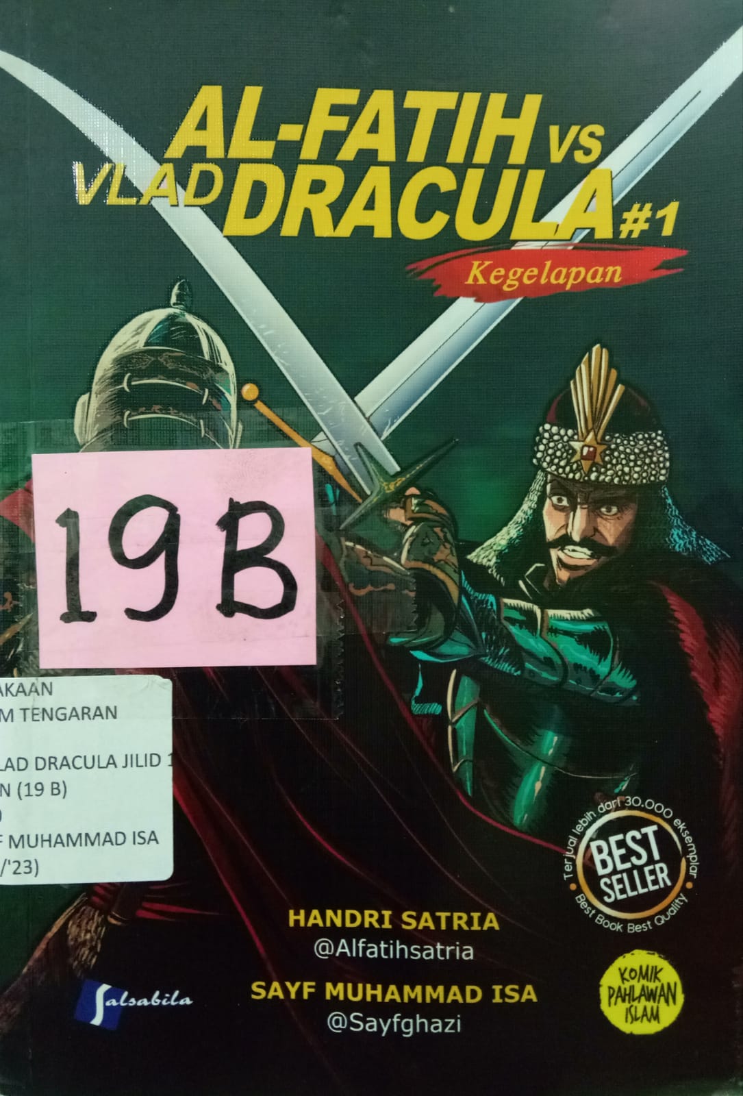 Sampul buku KOMIK AL -FATIH VS VLAD DRACULA VOL 1.kegelapan (19B )