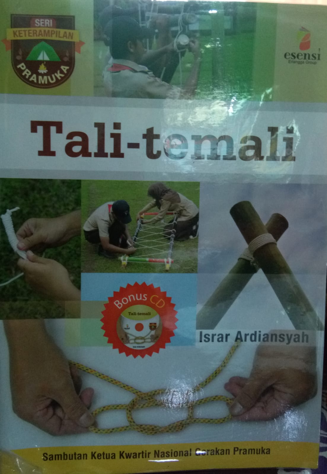 Sampul buku Seri Ketrampilan Pramuka : TALI TEMALI