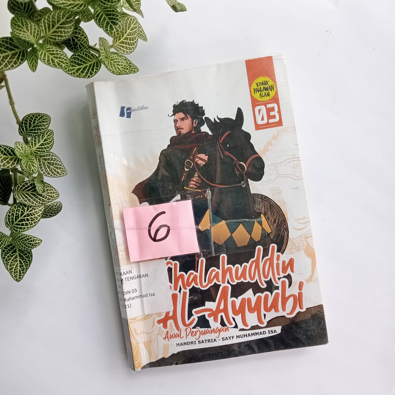 Sampul buku KOMIK SHALAHUDDIN AL AYUBI JILID 3 ( 3C )