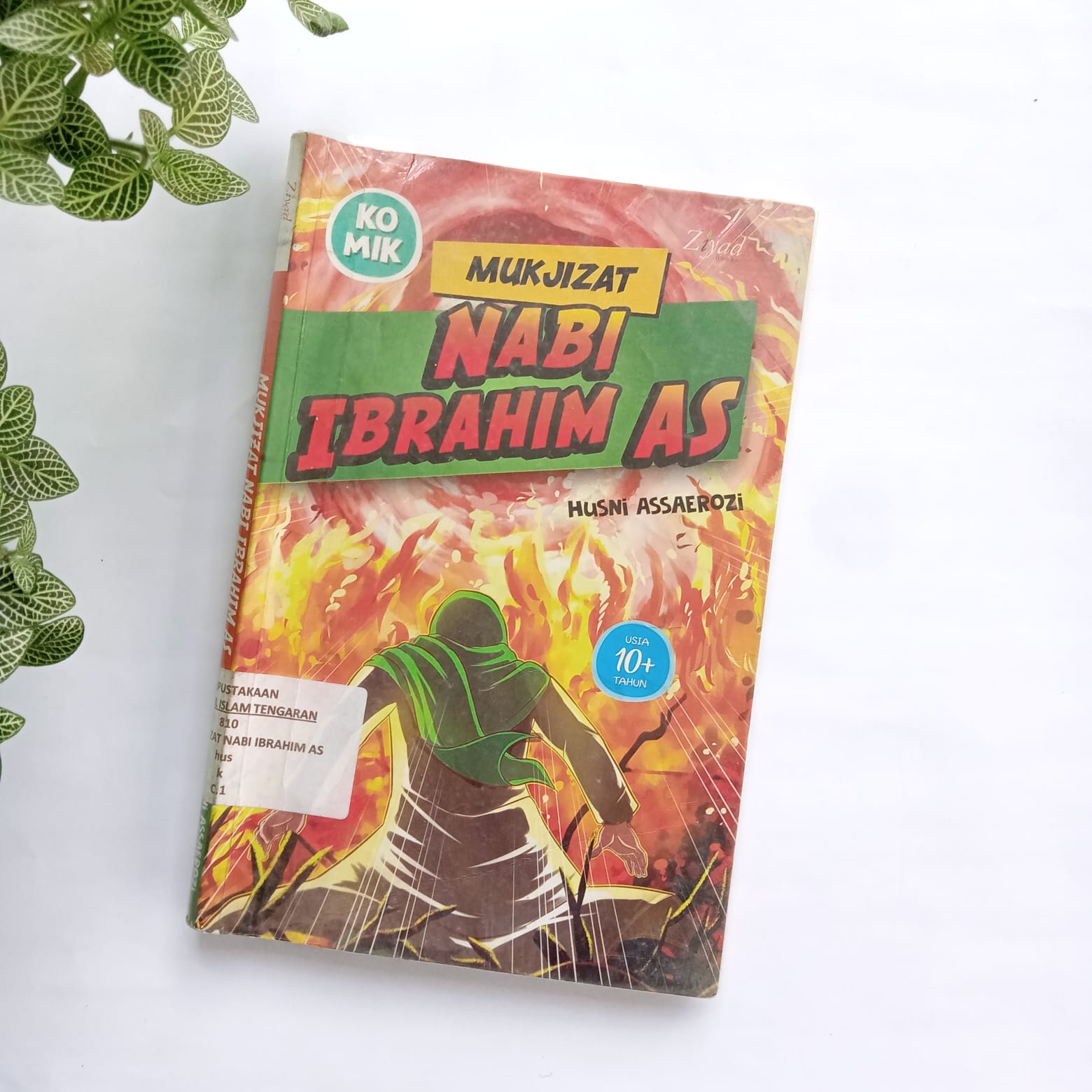 Sampul buku KOMIK MUKJIZAT NABI IBRAHIM AS