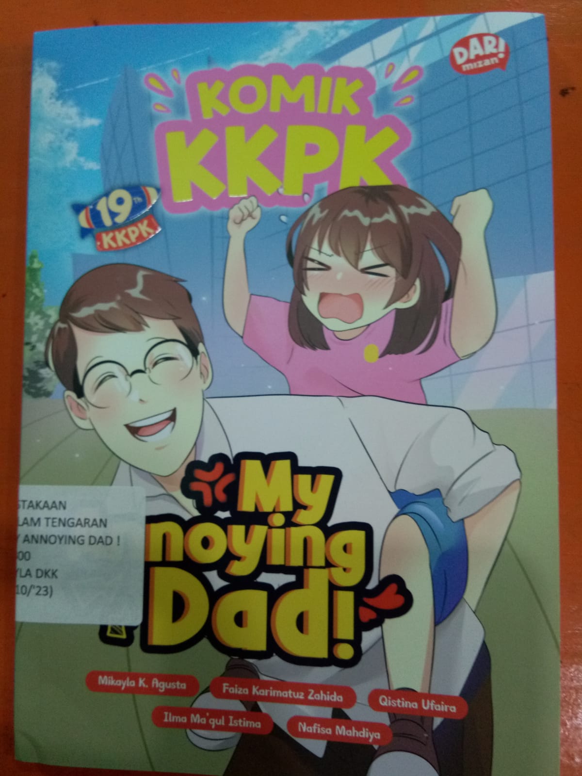 Sampul buku KOMIK KKPK : MY ANNOYING DAD ! (26) 10'23
